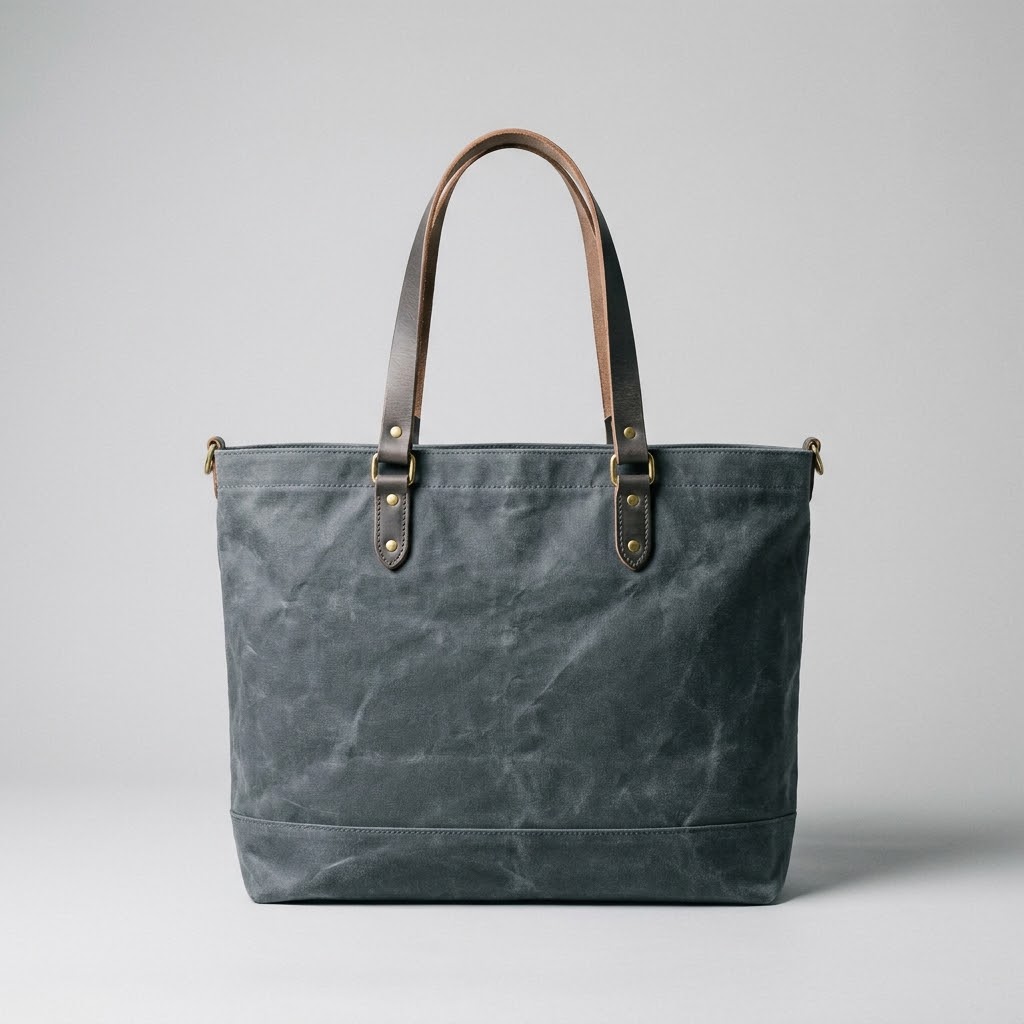 p1 Grain Waxed Canvas Tote