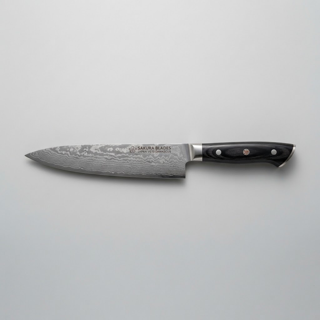 p2Kiri Chef Knife 8"