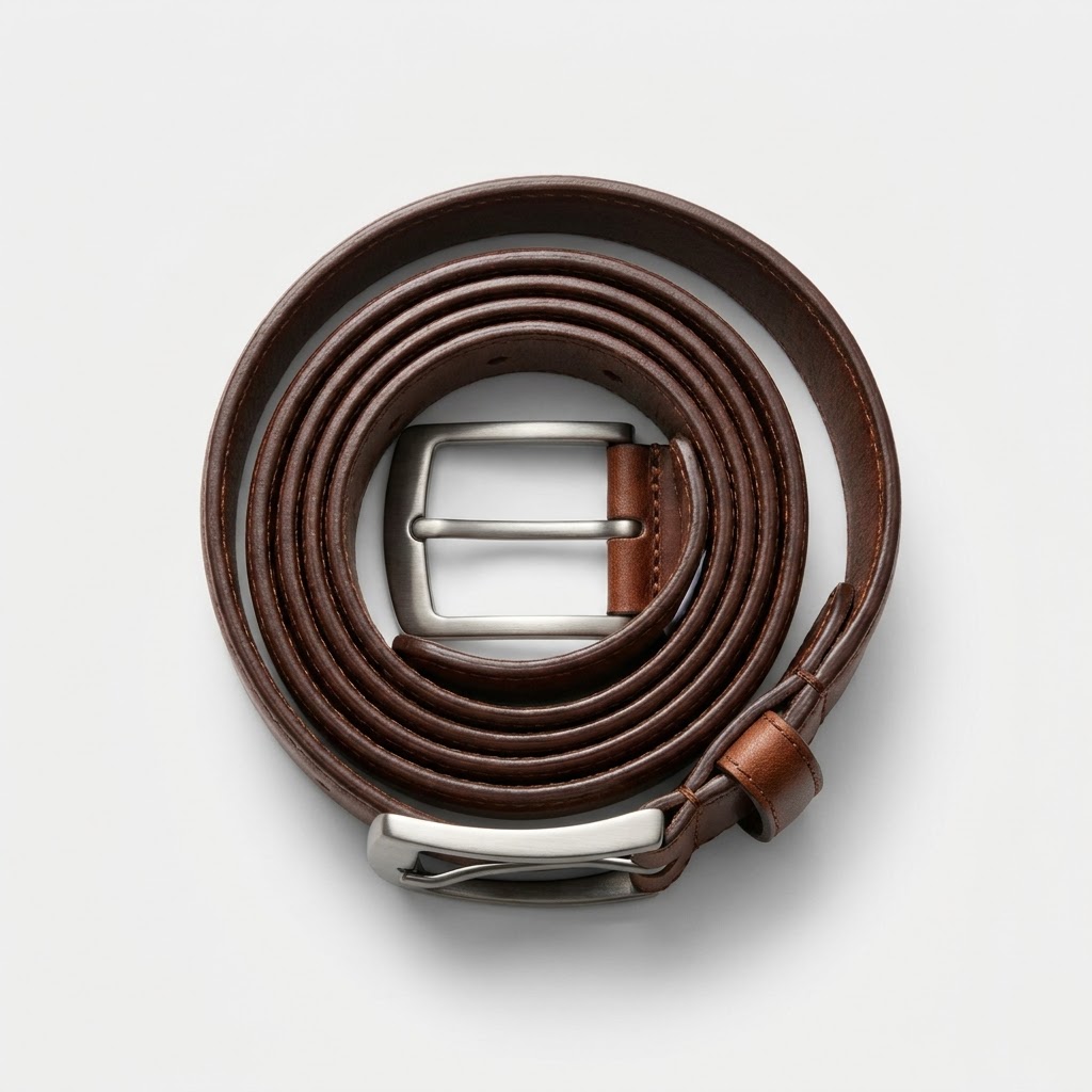 p1 Ridge Leather Belt