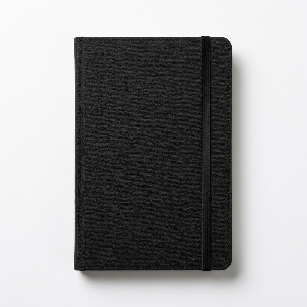 p1 Flatlay Hardcover Notebook